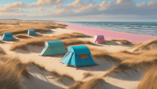 Séjour près de la plage au camping le perroquet de Bray-Dunes